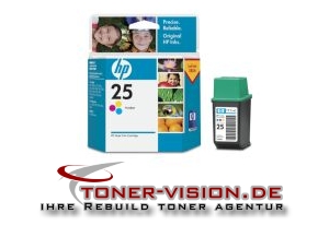 Original HP 25 Bulk Patrone 51625AE