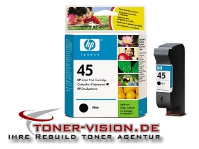 Original HP 45 Bulk Patrone 51645AE